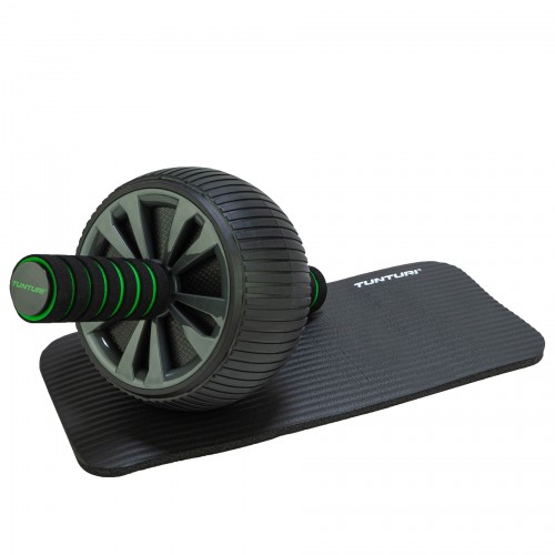 TUNTURI PRO EXERCISE WHEEL DELUXE WITH NBR MAT